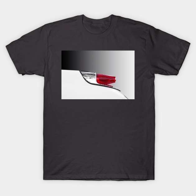 American classic car Monterey 1962 taillight abstract T-Shirt by Beate Gube